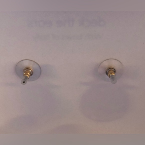 Christmas Holiday Earings Gold Multi Color‎ - Picture 6 of 7